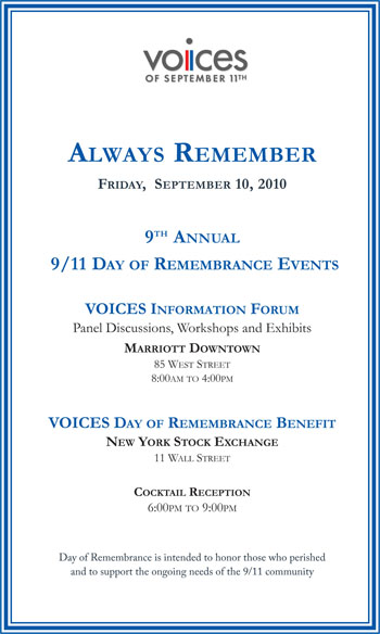 Day of Remembrance Invitation (1 of 4)