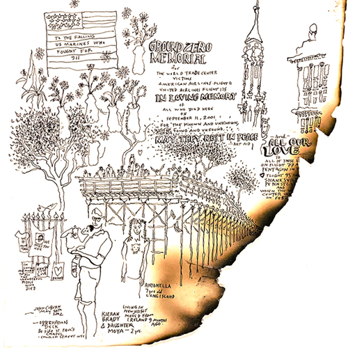 Observation Deck, Beside St. Paul's Chapel, Church Street NYC