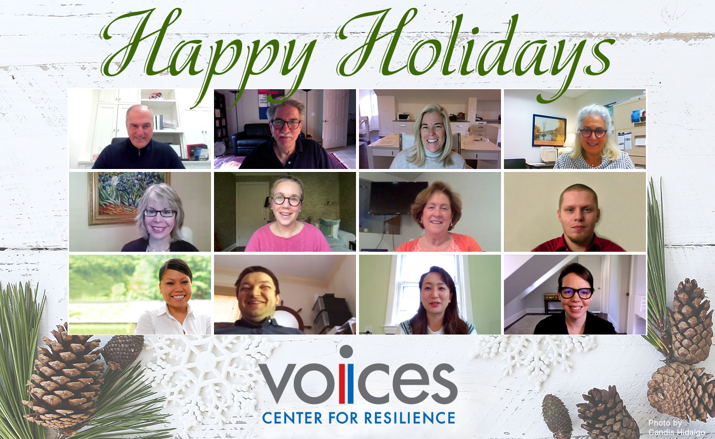 Happy Holidays from VOICES! Voices Center for Resilience